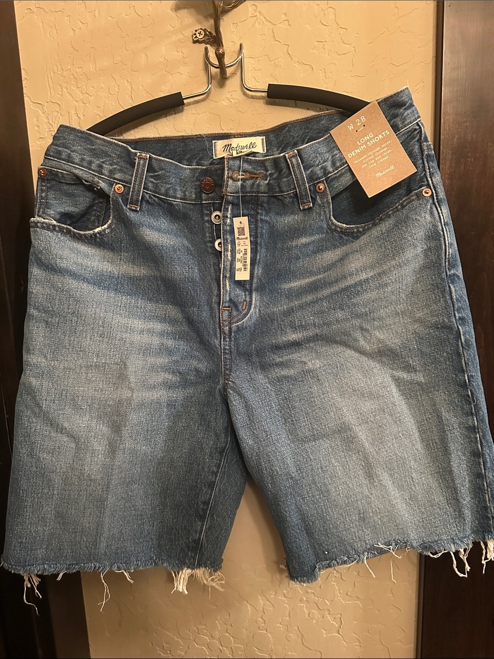 Madewell Women's Medium Blue Denim Shorts